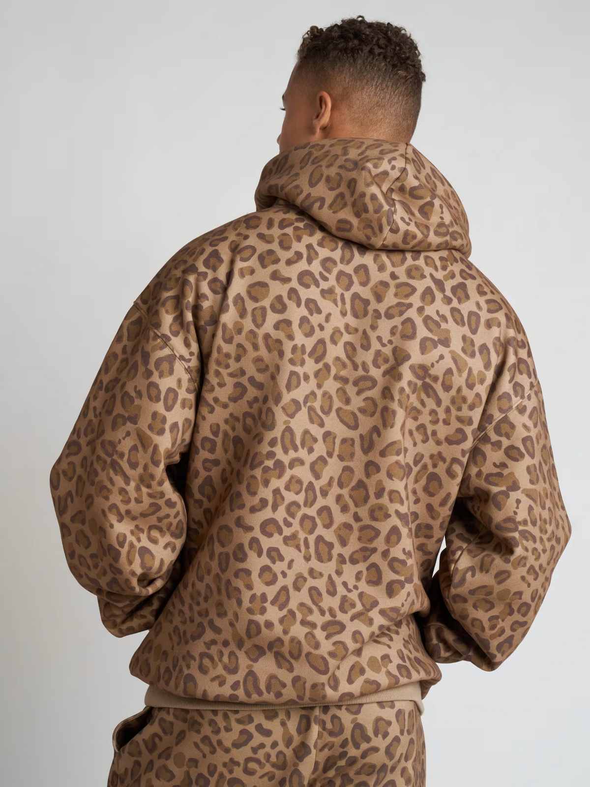 CMFRT LEOPARD MINIMALIST HOODIE – Shell Steals